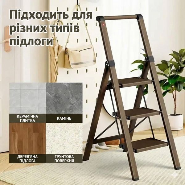 Драбина алюмінієва під дерево, легка, широка ladder adder L0103 2904218264 фото
