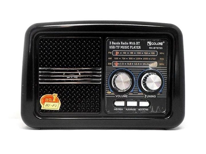 Портативна радіостанція Golon Solar Bluetooth RX-BT978S 2183099183 фото