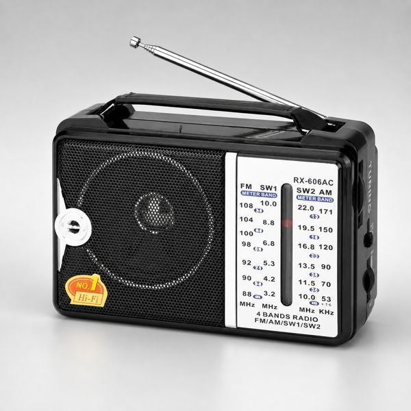 Радіоприймач, від мережі, GOLON RX-A606AC / Всехвильове портативне радіо / FM радіоприймач 3032279436 фото