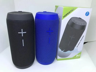 Портативна колонка (Bluetooth, MP3, FM, AUX, Mic) HOPP7 фото