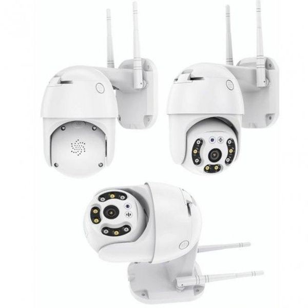 Поворотна вулична IP-камера відеоспостереження PTZ WiFi xm 2mp з віддаленим доступом 1714338233 фото