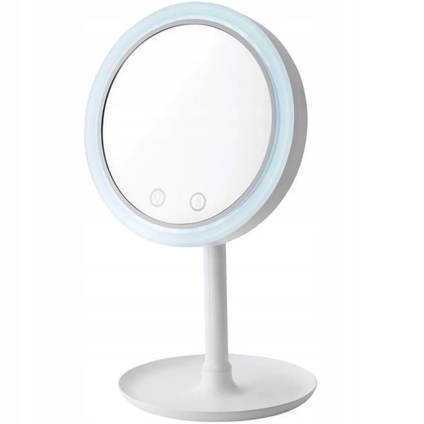 Кругле дзеркало з підсвіткою Beauty Breeze Mirror | Настільне косметичне дзеркало з підсвіткою 2599181545 фото
