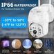 Поворотна вулична IP-камера відеоспостереження PTZ WiFi xm 2mp з віддаленим доступом 1714338233 фото 5