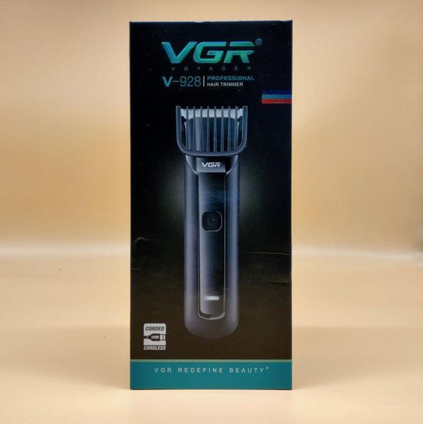VGR V-928 Професійний дротовий і бездротовий тример для волосся 1666463087 фото
