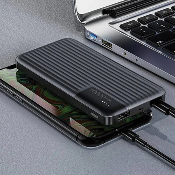 Зовнішній акумулятор PowerBank 10000 mAh, LENYES PX161 / Портативний акумулятор / Повербанк для телефона / УМБ 2290693184 фото