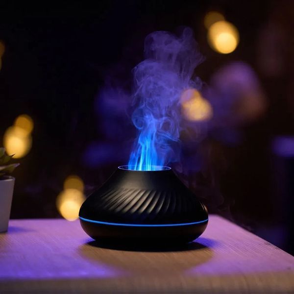 Зволожувач повітря Вулкан міні Valcano humidifier BLACK 2132744342 фото