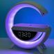 Нічник акумуляторний із годинником G BT-3401 Smart Light Sound Machine Чорний 2256981458 фото 1