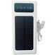 УМБ Power Bank Solar 50000mAh повербанк 4 в 1 із сонячною панеллю, екраном, ліхтариком White 2024142280 фото 1