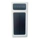 УМБ Power Bank Solar 50000mAh повербанк 4 в 1 із сонячною панеллю, екраном, ліхтариком White 2024142280 фото 3
