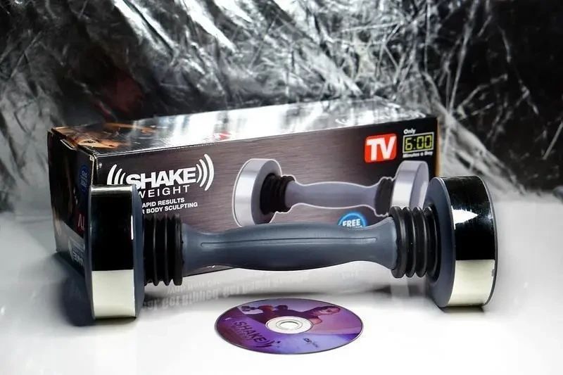 Вибро гантель Shake Weight&nbsp;ефективний домашній тренажер 1624984730 фото