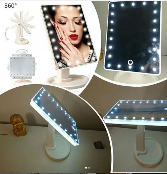 Дзеркало настільне з підсвіткою LED &mdash; бренд Large Led Mirror 962895254 фото