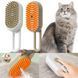 Щітка-масажер-спрей парова Pet Spray Massage Brush 3в1 для вичісування собак і кішок Біла 2334763761 фото 5