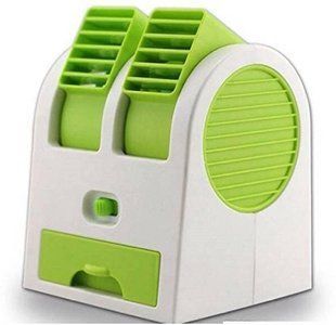 Вентилятор, Освіжувач повітря &mdash; Mini Fan MY-0199 ЗЕЛЕНИЙ 962895258 фото
