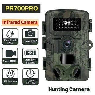 Нагрудна боді-камера Фотолівичка PR700PRO мисливська камера P66 12mp з екраном і нічним баченням 2134599665 фото