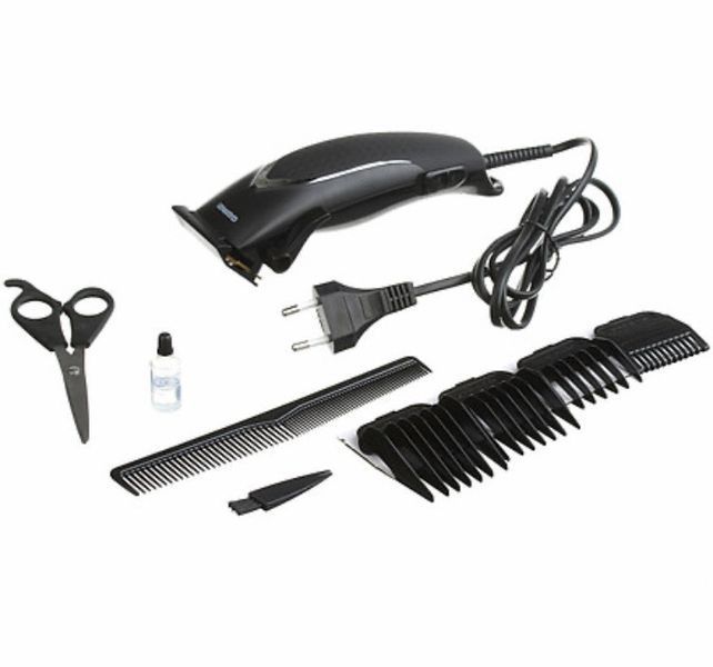 Машинка для стриження Gemei GM-809 Чорна 1563331592 фото