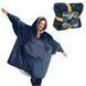 Толстовка плед із капюшоном Huggle Hoodie Синій 1670121214 фото 1