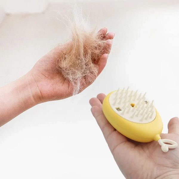 Щітка масажна для догляду за шерстю тварин 4 в 1 ПАРОВА Pet comb 2295756917 фото