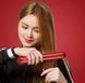 Випрямляч для волосся Hair Straightener VGR V-585 бездротовий, з 3 рівнями нагрівання, Червоний Срібло 2070843864 фото 9