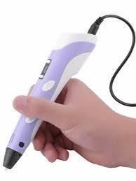 3D-ручка з LCD-дисплеєм Pen 2 3Д принтер для малювання ФІОЛІТОВА 962896117 фото