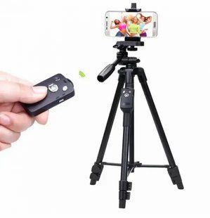 Штатив трипод з пультом ДК професійний для камери та телефона Yufeng Tripod YF-3388 2306024119 фото