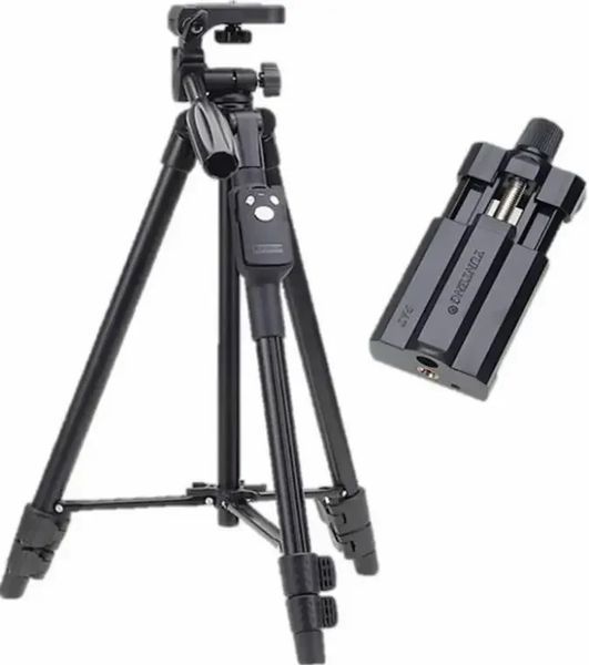 Штатив трипод з пультом ДК професійний для камери та телефона Yufeng Tripod YF-3388 2306024119 фото