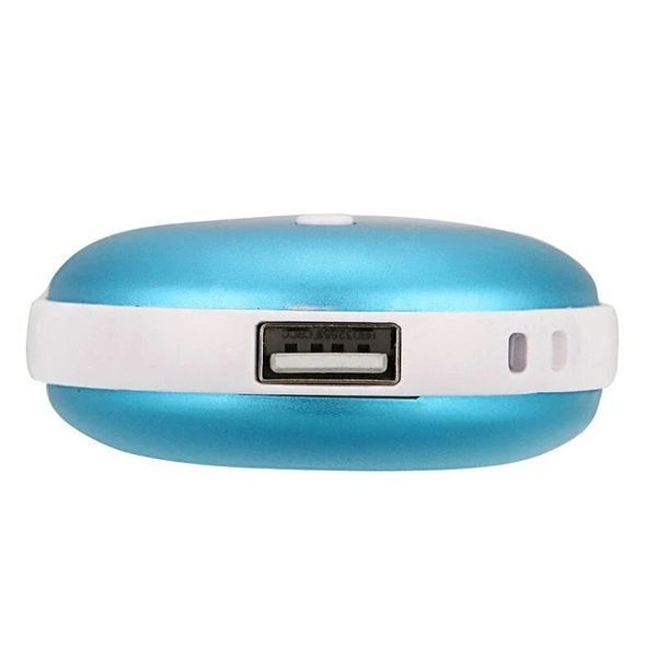 Грілка для рук і повербанк 2 в 1 Pebble hand warmer Грілка-повербанк 5000 mAh Power Bank з підігрівом 3054084405 фото