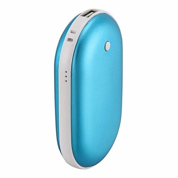 Грілка для рук і повербанк 2 в 1 Pebble hand warmer Грілка-повербанк 5000 mAh Power Bank з підігрівом 3054084405 фото