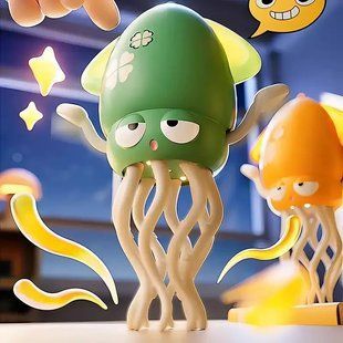Музичний восьминіг інтерактивна іграшка Tummy Time Octopus Танцюючий Восьминіг 2705870703 фото