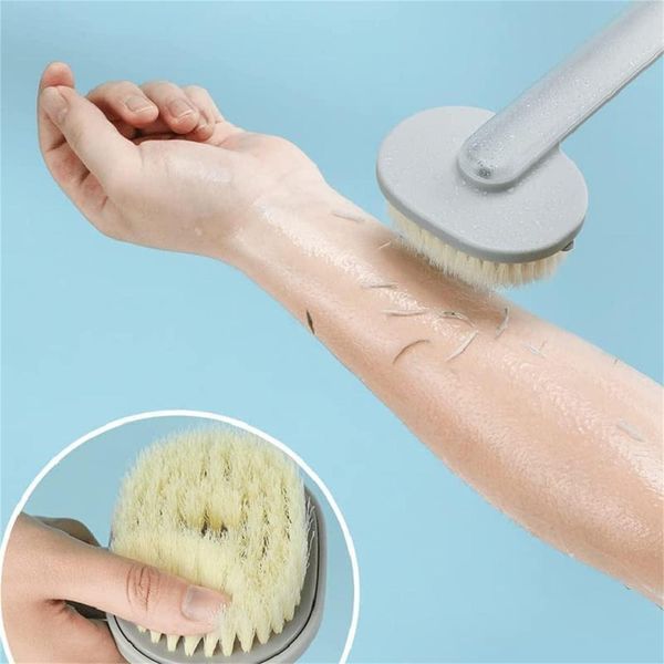 Щітка для душу та для чищення ванни з довгою ручкою Bath brush long handle 2113226217 фото