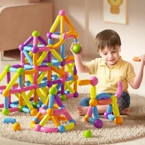 Дитячий магнітний конструктор на 25 деталей SKY Magnetic Sticks Дитячий конструктор 2790236982 фото