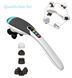 Вібромасажер для спини та тіла Magic Touch massager HSM 50303 4в1 Сірий з насадками 2303293687 фото 1