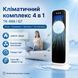 Кліматичний комплекс 4 в 1 TK-888/Q7 Безлопатевий нагрівач-вентилятор зі зволожувачем повітря й УФ-стерилізацією колонний 3060104911 фото 1