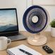 Портативний вентилятор SkeBerg JX-80 з LED-підсвіткою &bull; Настільний мінівентилятор 5W для дому, офісу, поїздок і відпочинку 3089645031 фото 3