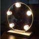 Дзеркало для макіяжу з LED-підсвіткою Led Mirror 5 LED JX-526 Білий 1950049373 фото 2