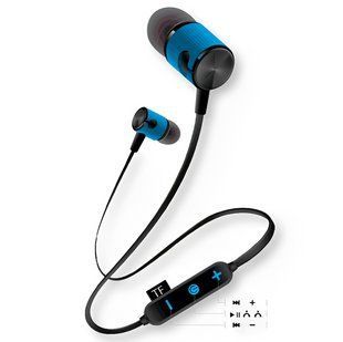 Навушники з Bluetooth/MicroCD (Магнітні, спортивні, потужні) MG-G20 Синій 2529328212 фото