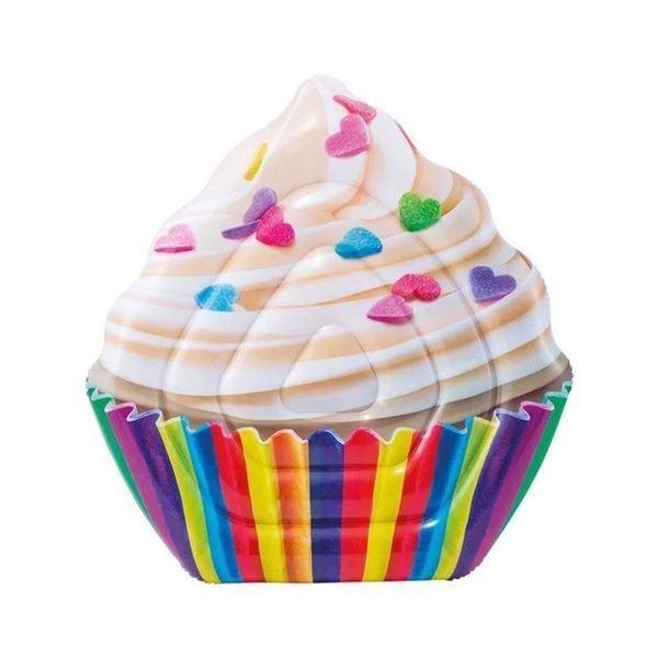Надувний пліт Intex 58770 Кекс (142x135 см) Cupcake Mat 1836594109 фото
