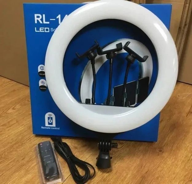 Професійна кільцева led Rl 14 лампа 36 см Кільцева світлодіодна led 1982541714 фото