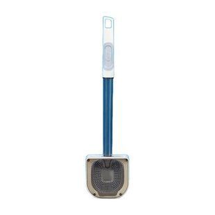 Силіконова щітка для унітаза Liquid Toilet Brush Сіра 1932835938 фото