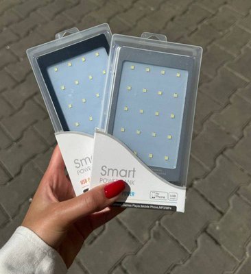 Power Bank повербанк 40 000 mAh LED ліхтар+сонячна панель pawsun фото