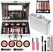 Набір декоративної косметики в алюмінієвому кейсі з дзеркалом Makeup set MC1488 Сріблястий 2538743943 фото 1