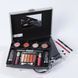 Набір декоративної косметики в алюмінієвому кейсі з дзеркалом Makeup set MC1488 Сріблястий 2538743943 фото 8