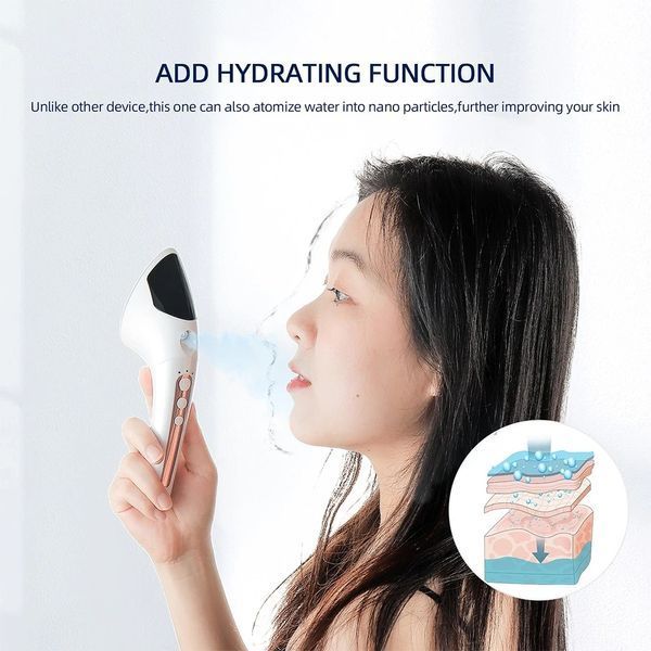 Зволожувач масажер для обличчя Face Light Line Lifting Firming RF Beauty Instrument відпарювач skin LY-76 1950121741 фото