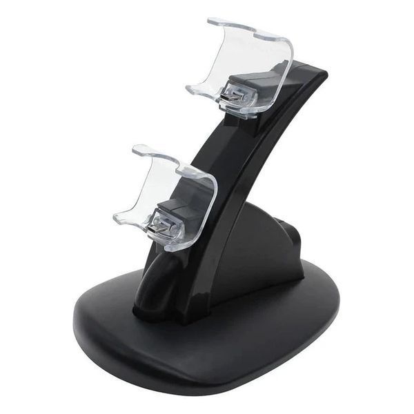 Подвійна зарядна станція Charging Stand для PS4/Док-станція для PS 4 геймпада 2100855923 фото