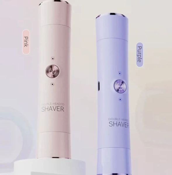 Акумуляторний епілятор-міні бритва SHAVER 2в1 101N Esonstyle з двома насадками Pruning/Shave off, USB-заряджання, водонепроникні 2934804757 фото