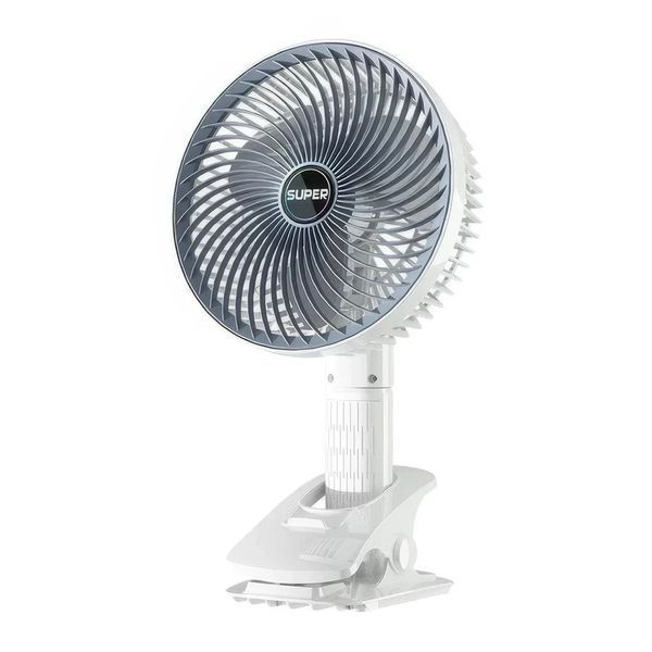 Вентилятор міні портативний Desktop Fan Multi-function акумуляторний із прищіпкою Білий RD-2227 2653796426 фото