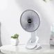 Вентилятор міні портативний Desktop Fan Multi-function акумуляторний із прищіпкою Білий RD-2227 2653796426 фото 3