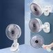 Вентилятор міні портативний Desktop Fan Multi-function акумуляторний із прищіпкою Білий RD-2227 2653796426 фото 1