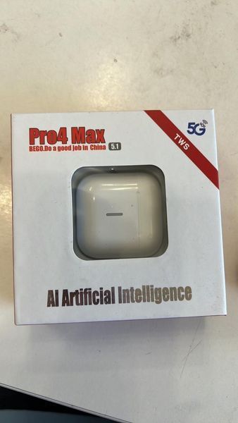 Бездротові Bluetooth-навушники із сенсорним регулюванням Pro 4 MAX 1985441998 фото