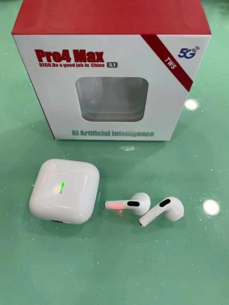 Бездротові Bluetooth-навушники із сенсорним регулюванням Pro 4 MAX 1985441998 фото