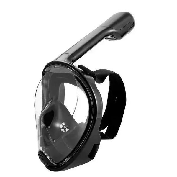 Маска для підводного плавання дайвінгу Tribord Easybreath Black Водолазна маска кріпленням для камери 2566181664 фото